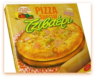 ΧΕΙΡΟΠΟΙΗΤΗ PIZZA SPECIAL ΜΕΣΑΙΑ 460gr ME ΦΥΣΙΚΟ ΠΡΟΖΥΜΙ.
Κιβώτιο 12 τεμαχίων